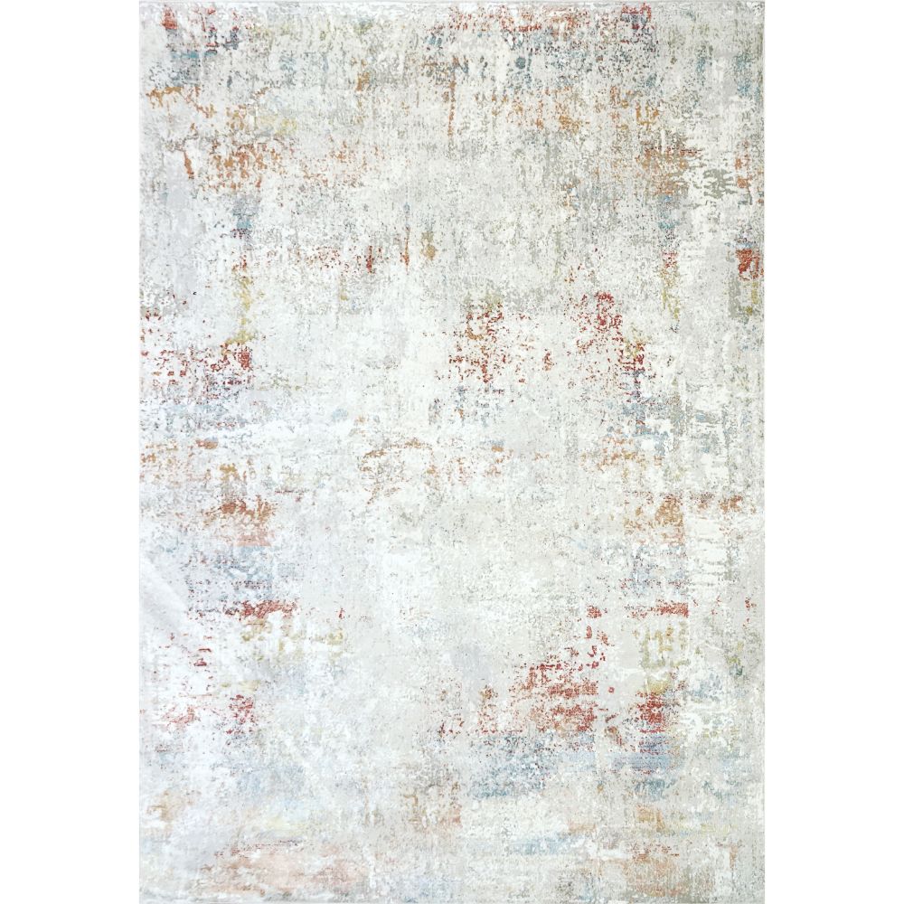 Dynamic Rugs 9894-130 Leda 3 Ft. 11 In. X 5 Ft. 7 In. Rectangle Rug in Ivory/Red